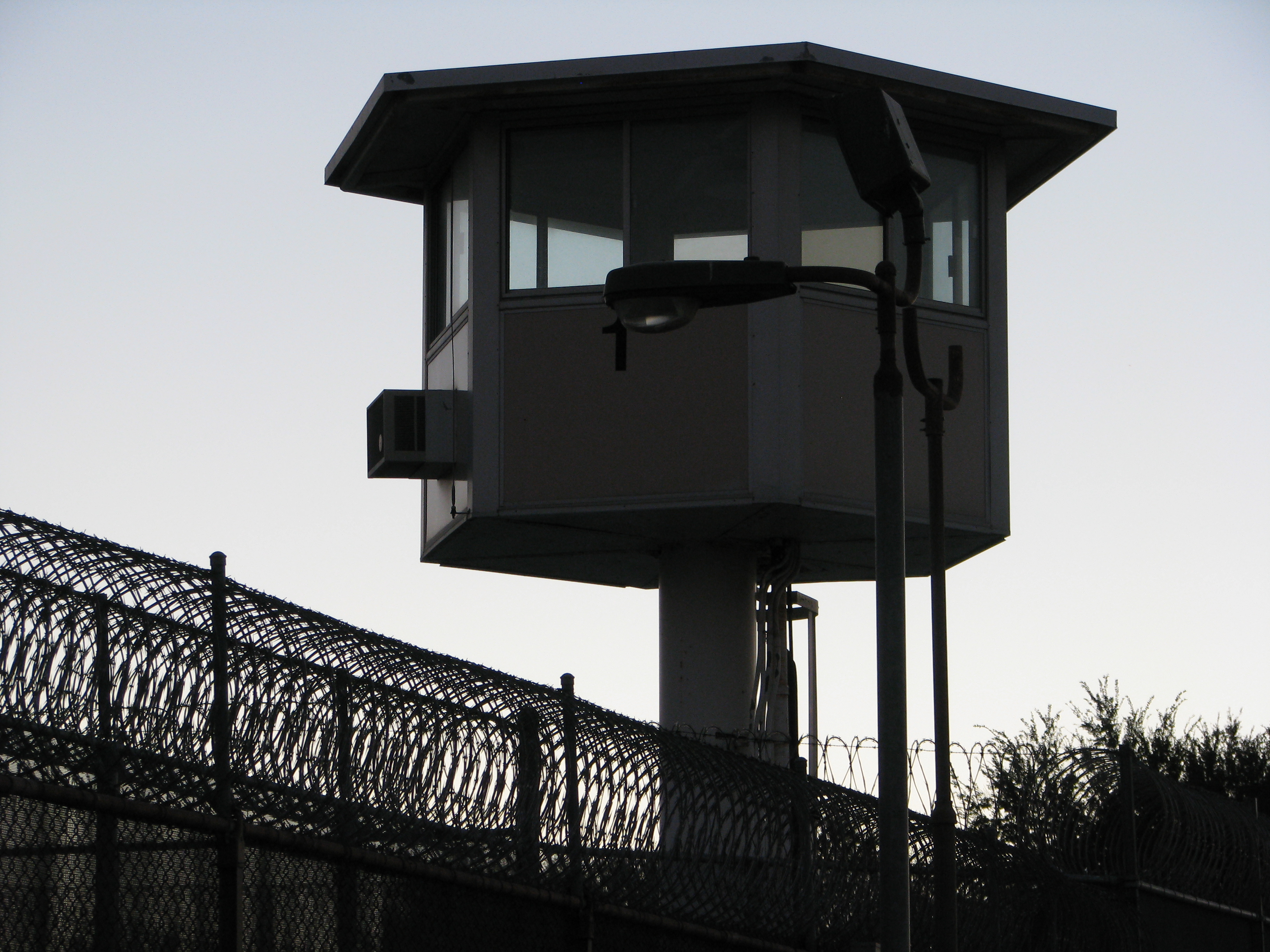 Prison watch tower