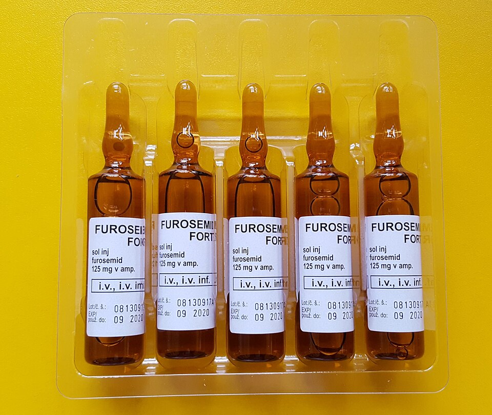 Vials of Furosemide