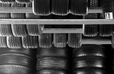 Tires by Jayme del Rosario. Flickr. CC BY 2.0.