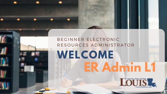 Welcome ER Admin L1