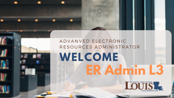 Electronic Resources Level 3 Training